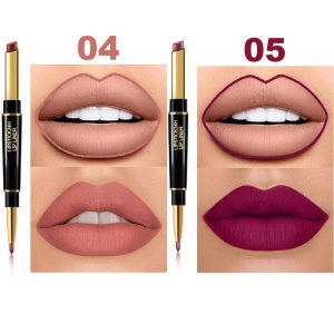 Customized Vegan Matte Lipstick and Lip Liner Set for Stunning Lips